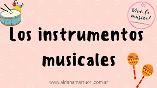 📢Los INSTRUMENTOS MUSICALES de pequeña percusión - IDENTIFICACIÓN 👂  AUDITIVA - 🎹🎻🪕🎺🥁🎸🎷