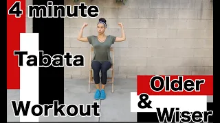 Tabata Workout for the Older and Wiser. - 4 minute Exercise for Seniors