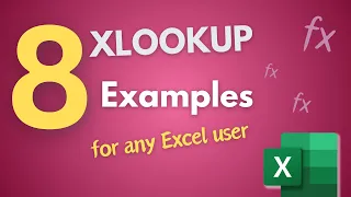 NEW Improved XLOOKUP function in Excel (with 8 AMAZING Examples) xlookup vs vlookup #excel #xlookup