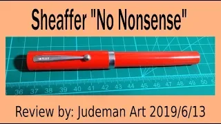 Art Supply Thursdays #4 - Sheaffer no nonsense (vintage)