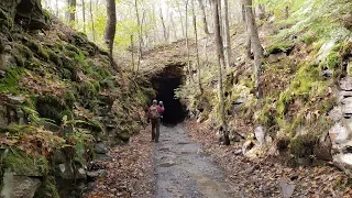 The Abandoned Mount Cobb Rail Road Tunnel (with JPvideos)