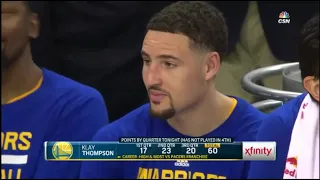 The Time Klay Thompson Scored 60 Points On 11 Dribbles