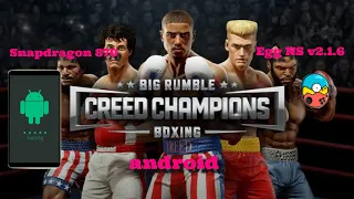 Big Rumble Boxing: Creed Champions On Android | Egg NS v2.1.6 | Nintendo Switch Emulator | SD 870