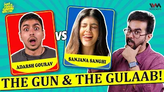 Just A Filmy Game Show ft. Adarsh Gourav & Sanjana Sanghi | Guns & Gulaabs | Netflix