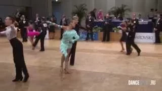 Danila Boriskin - Elizaveta Ulianovam, RUS, 1/2 Cha-Cha-Cha