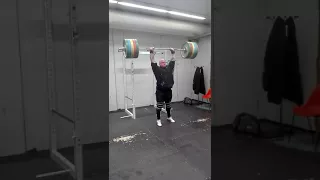 Tarmo ryynänen 185kg rack jerk