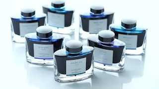 【色彩雫 iroshizuku】青の世界