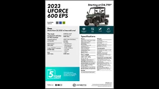 2023 UForce 600 Part 1