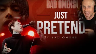 Noah's RANGE and power! Bad Omens - Just Pretend (Live VOCAL ANALYSIS)