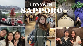 Sapporo vlog with my Japanese friends! (Hokkaido Ep. 1/3) | Aoymui vlog #7 @aoymuimuiy