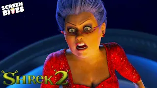 Shrek Fights The Fairy Godmother | Shrek 2 (2004) | Screen Bites