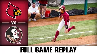 Louisville vs. Florida State Full Game Replay | 2023 ACC Softball (Game 2)