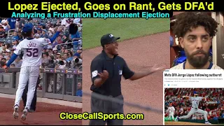 E62 - Jorge López Ejected by Ramon De Jesus, Throws Glove into Stands, DFA'd - About Frustration EJs