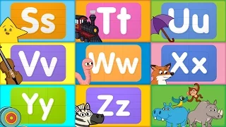 Learn the ABCs | Letters S - Z | Turn & Learn ABCs