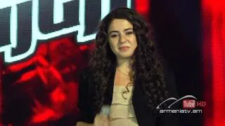 Mary Mnjoyan,Hallelujah by Jeff Buckley - The Voice Of Armenia - Blind Auditions - Season 1