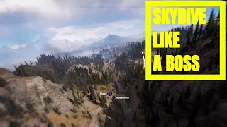 FAR CRY 5 - HOW TO SKYDIVE (WINGSUIT)