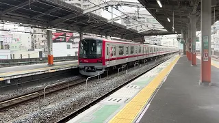 【東武鉄道】70000系東武伊勢崎線（スカイツリーライン）草加駅発車