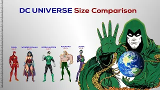 DC Universe Size Comparison