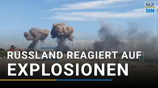 Nach Explosionen - Russland bringt angeblich Flugzeuge auf Krim in Sicherheit