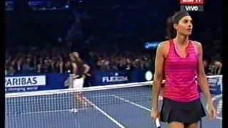 Gabriela Sabatini vs. Mónica Seles exhibición en el Madison Square Garden 2015