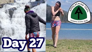 Night Hiking, Lake Swimming & Taco Bell (a lot for a 23 mile day!) | Appalachian Trail 2023
