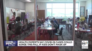 Health Experts Say COVID-19 Cases Could Surge This Fall If Kids Don't Mask Up