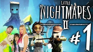 ESCAPE DA PROFESSORA DO MAL NESSE JOGO DE TERROR ASSUSTADOR - (LITTLE NIGHTMARES 2 COMPLETO) PARTE 1