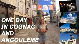 One day in Cognac and Angouleme in France