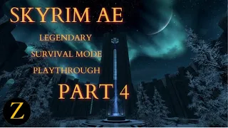 Skyrim Anniversary Edition / Legendary Difficulty Survival Mode Part 4 - College Of Cold