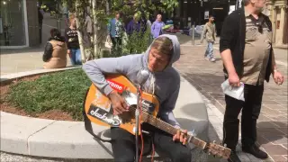 BRADFORD BUSKER (Frankie Porter) sings "The Streets Of London"