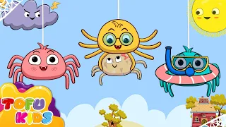 Itsy Bitsy Spider  🕷️🕸️ | Nursery Rhymes & Kids Songs | Tofu Kids