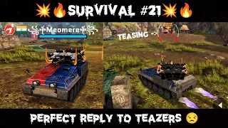 Massive Warfare Survival #21 🔥 | Perfect Reply to Teasers 😒 | #massivewarfare