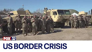 US border security: Standoff between White House and Texas