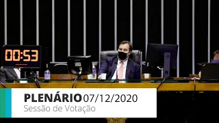 Plenário encerra sessão sem concluir projeto de incentivo à navegação de cabotagem - 07/12/202021:02