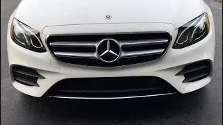 QUICK LOOK AT A 2019 MERCEDES BENZ E300 AWESOME!!