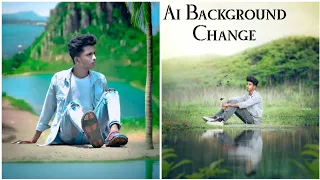 Easy To Easy Step Change Your Background With Ai 🔥 || Profesional Background Change Photo Editing