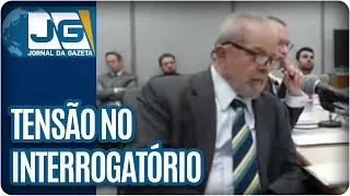 Momentos tensos no interrogatório de Lula