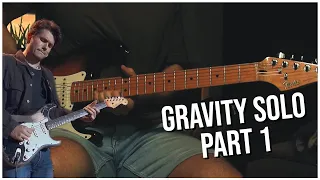John Mayer's Gravity Solo @Mac Millers Tribute Concert - Watch & Learn (With Tab)