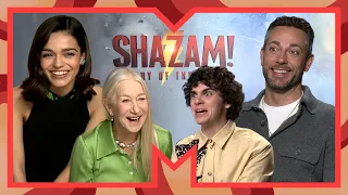 Shazam! Fury Of The Gods Cast Talk Pranks, Super Powers And Dream DC Cameos | MTV Movies