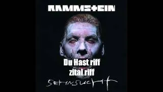 Rammstein - Du hast - intro + riff loop