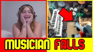 Musician FALLS on Omegle...