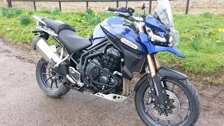 ★ TRIUMPH TIGER  EXPLORER 1200 ONBOARD REVIEW ★