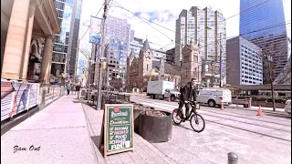 【4K – TRAVEL CANADA, TORONTO, ONT.】LIFESTYLE of LIVING DOWNTOWN & CENTRES【May 2024 - SPRING Walks】