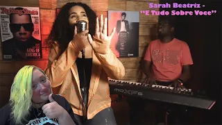 I react to: Sarah Beatriz - "É Tudo Sobre Você" (Cover Morada) [Request]