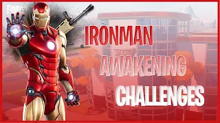 How to do IRONMAN AWAKENING CHALLENGES season 4 FORTNITE in just 60s (How to get ironman suit)