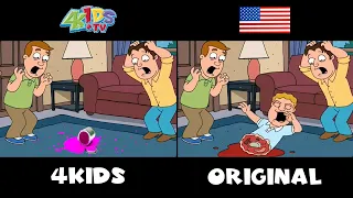 4kids Censorship in Family Guy