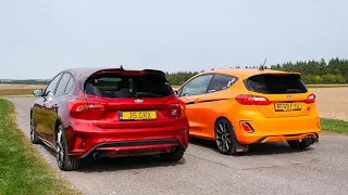 Hot Hatch Head2Head #13: MK8 Fiesta ST vs MK4 Focus ST