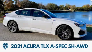 All-New 2021 Acura TLX A-Spec SH-AWD Review and Test Drive