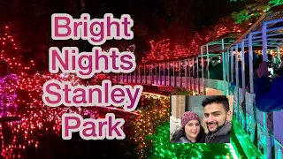 Bright Nights Christmas Train | Stanley Park | Vancouver, BC | CANADA 🇨🇦