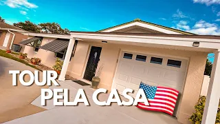 Como é a nossa casa nos Estados Unidos - Tour pelo nosso cantinho #tour #tourpelacasa